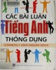 Ebook Các bài luận tiếng Anh thông dụng: Phần 2 - Trịnh Thị Phượng